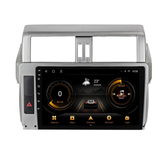 Штатна магнітола для Toyota Land Cruiser Prado 2013-2017 BACAR 1/16Gb Optimal