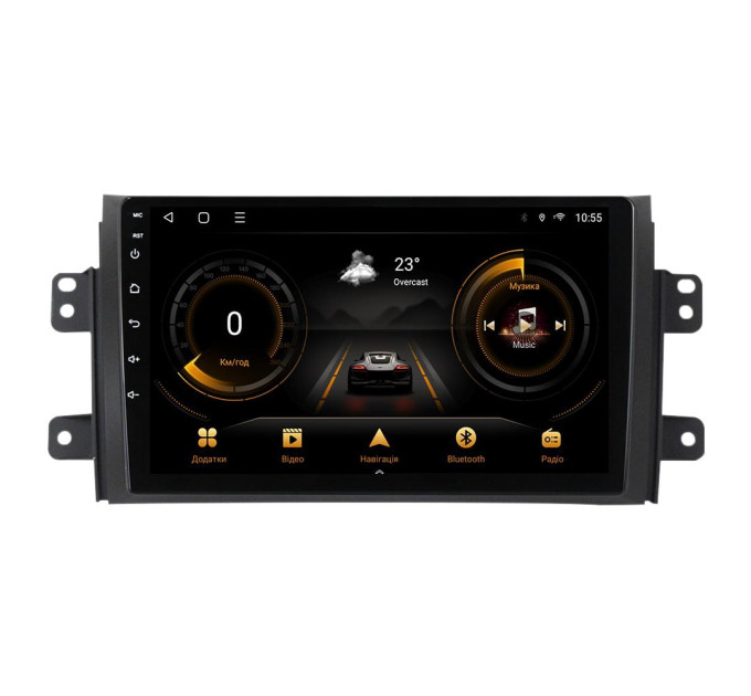 Штатна магнітола для Suzuki SX4 2006-2014 BACAR 1/16Gb Optimal