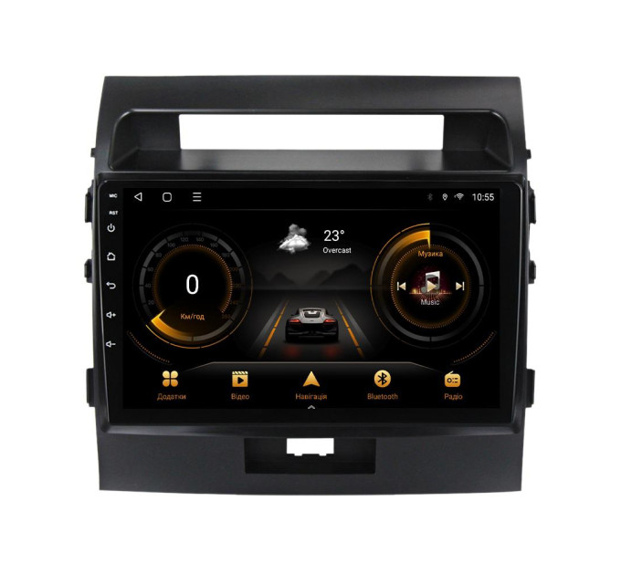 Штатна магнітола для Toyota Land Cruiser 200 2007-2015 BACAR 1/16Gb Optimal