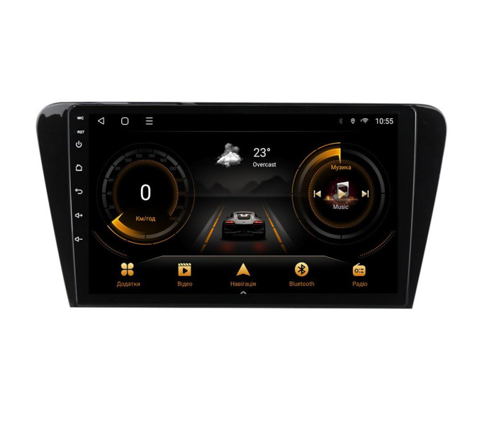Штатна магнітола для Skoda Octavia 3 A7 2013-2018 BACAR 2/32Gb Optimal