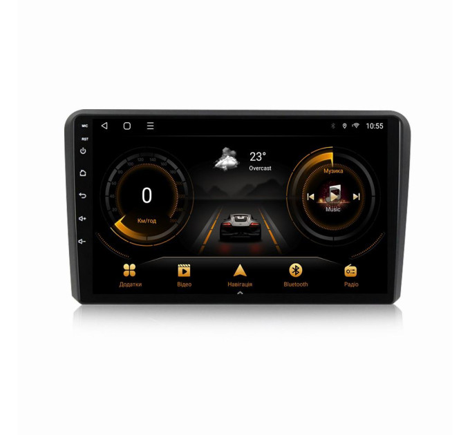 Штатна магнітола для AUDI A3 2003-2013 BACAR 2/32Gb Optimal