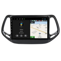 Штатна магнітола для Jeep Compass 2016-2018 BACAR 1/16Gb Optimal