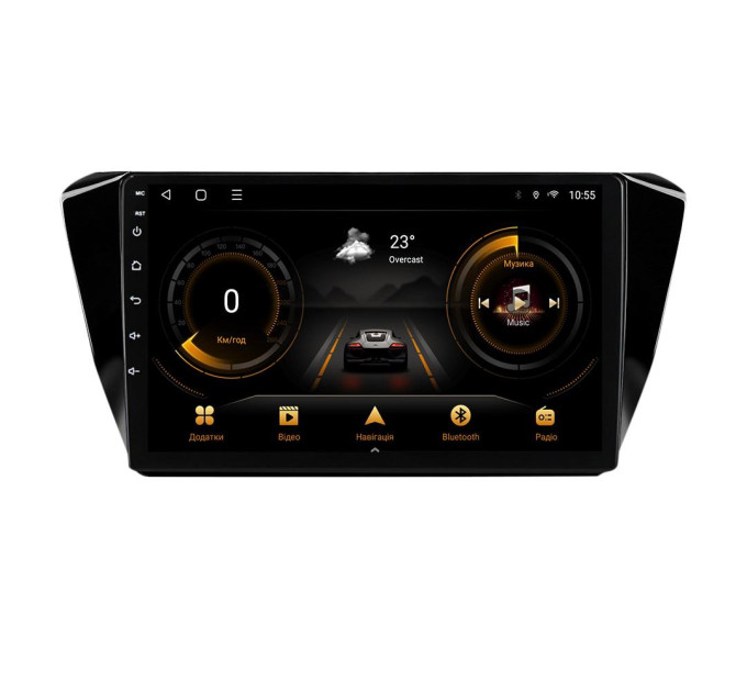 Штатна магнітола для Skoda SuperB 3 2015-2019 BACAR 1/16Gb Optimal