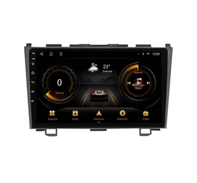 Штатна магнітола для Honda CRV 2006-2012 BACAR 1/16Gb Optimal