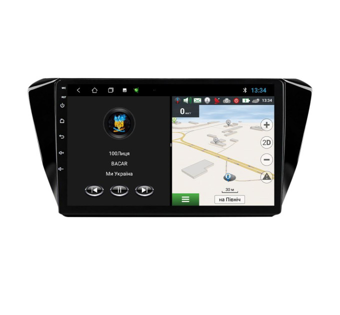 Штатна магнітола для Skoda SuperB 3 2015-2019 BACAR 2/32Gb Optimal