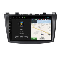 Штатна магнітола для Mazda 3 2009-2013 BACAR 1/16Gb Optimal