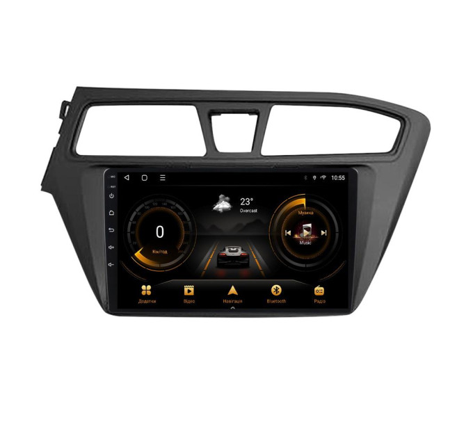 Штатна магнітола для Hyundai i20 2014-2018 BACAR 1/16Gb Optimal