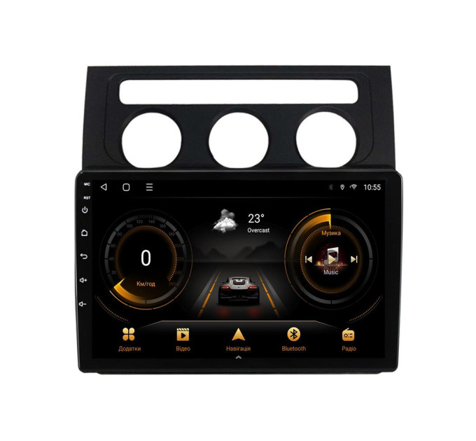 Штатна магнітола для VW Touran 1 2003-2010 BACAR 2/32Gb Optimal
