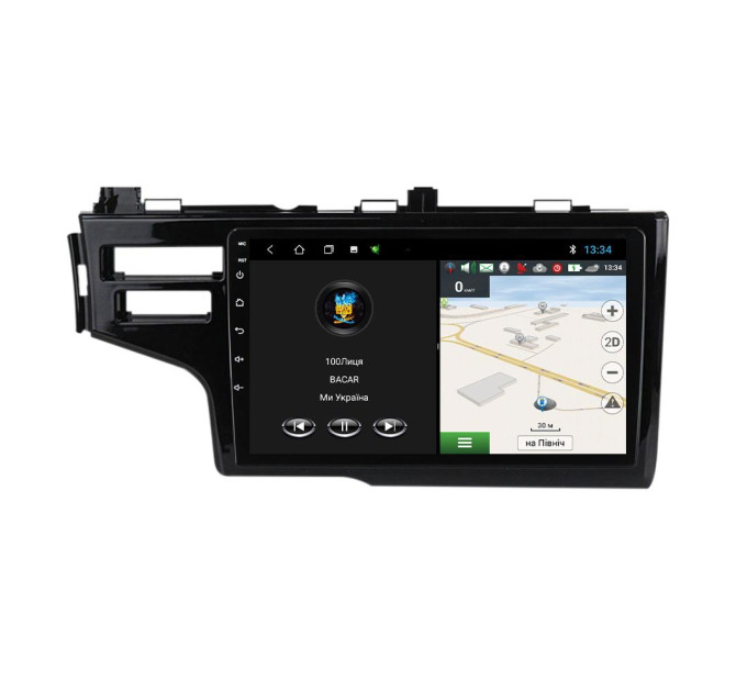 Штатна магнітола для Honda Jazz/Fit 3 GP GK 2013-2020 BACAR 1/16Gb Optimal