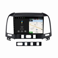 Штатна магнітола для Hyundai Santa Fe 2006-2012 BACAR 1/16Gb Optimal