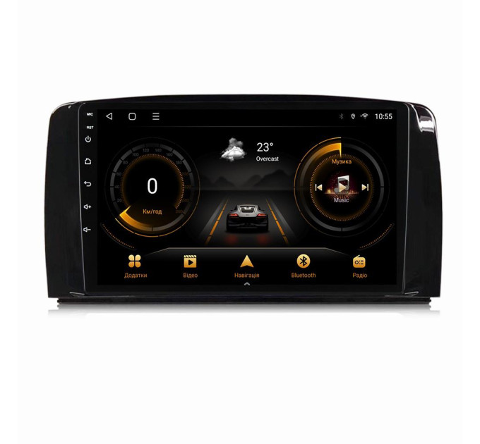 Штатна магнітола для Mercedes R-Class (R280/R300/R350/R500/W251) 2005-2017 BACAR 1/16Gb Optimal