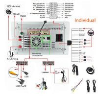 Штатна магнітола для Toyota RAV 4 2005-2013 BACAR 4/64Gb Individual