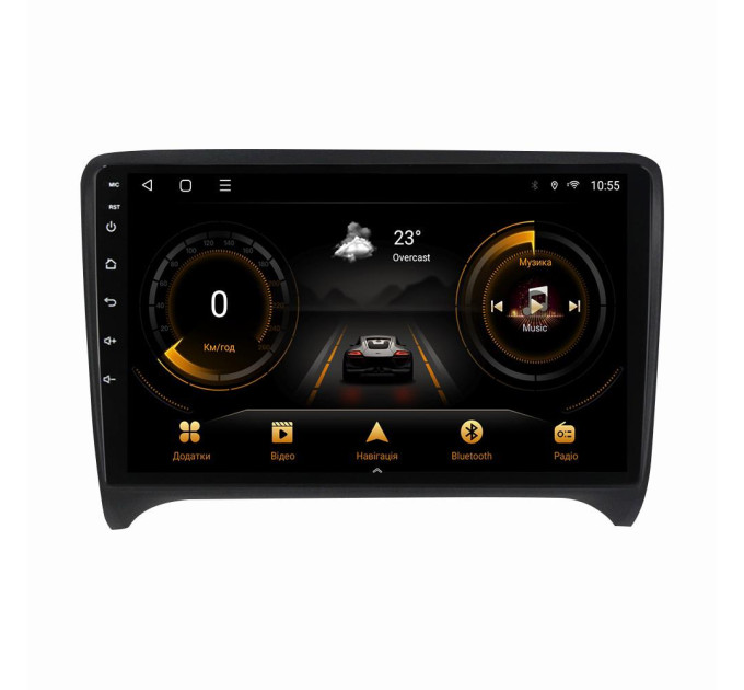 Штатна магнітола для AUDI TT 2006-2014 BACAR 2/32Gb Optimal