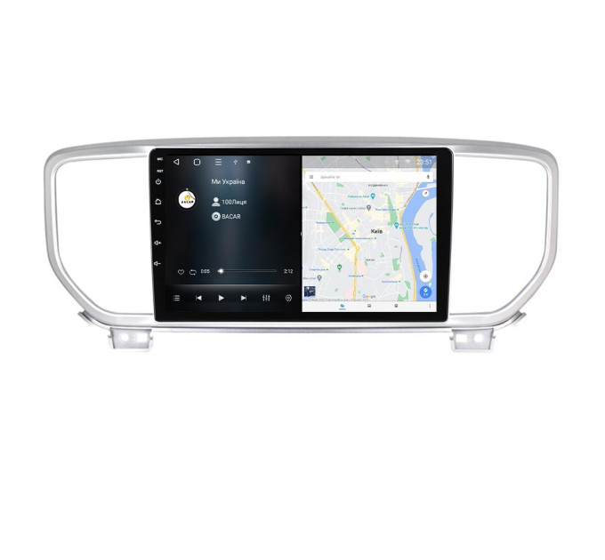 Штатна магнітола для KIA Sportage 4 KX5 2018-2019 BACAR 4/64Gb Individual