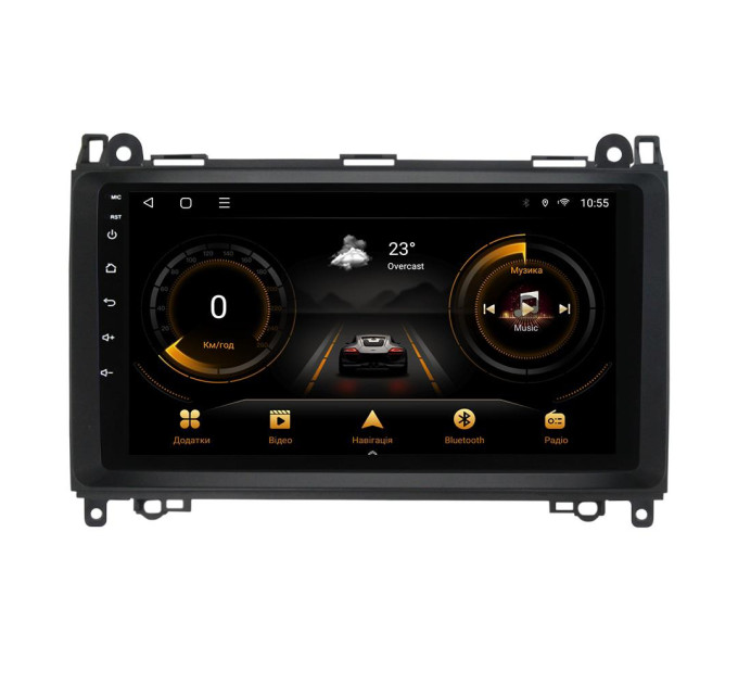 Штатна магнітола для Mercedes B-Class W169/W245/W639/W906/B160/B170/B200 2005-2011 BACAR 1/16Gb Optimal
