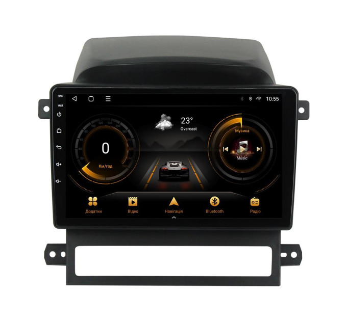 Штатна магнітола для Chevrolet Captiva I 1 2006-2011 BACAR 1/16Gb Optimal