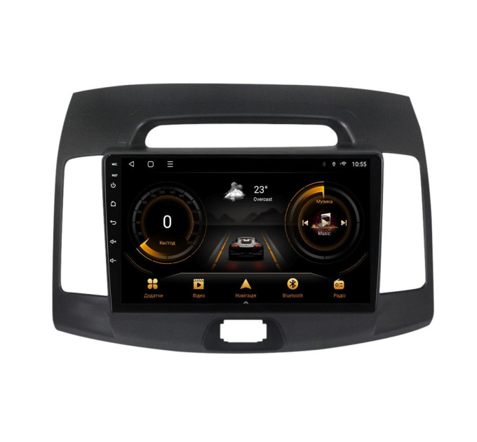 Штатна магнітола для Hyundai Elantra 2006-2011 BACAR 2/32Gb Optimal