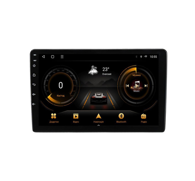 Штатна магнітола для Renault Duster 2015-2018 BACAR 1/16Gb Optimal