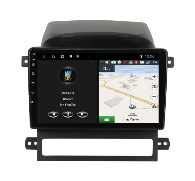 Штатна магнітола для Chevrolet Captiva I 1 2006-2011 BACAR 1/16Gb Optimal