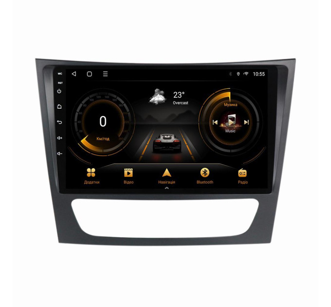 Штатна магнітола для Mercedes E CLS W211 C219 2002-2010 BACAR 2/32Gb Optimal