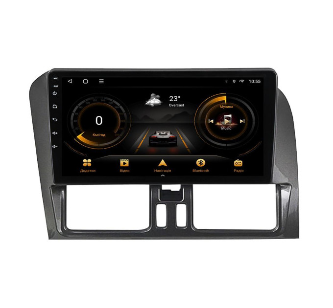 Штатна магнітола для Volvo XC60 2008-2017 BACAR 1/16Gb Optimal