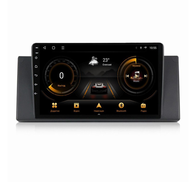 Штатна магнітола для BMW X5 E53 1999-2006 BACAR 1/16Gb Optimal