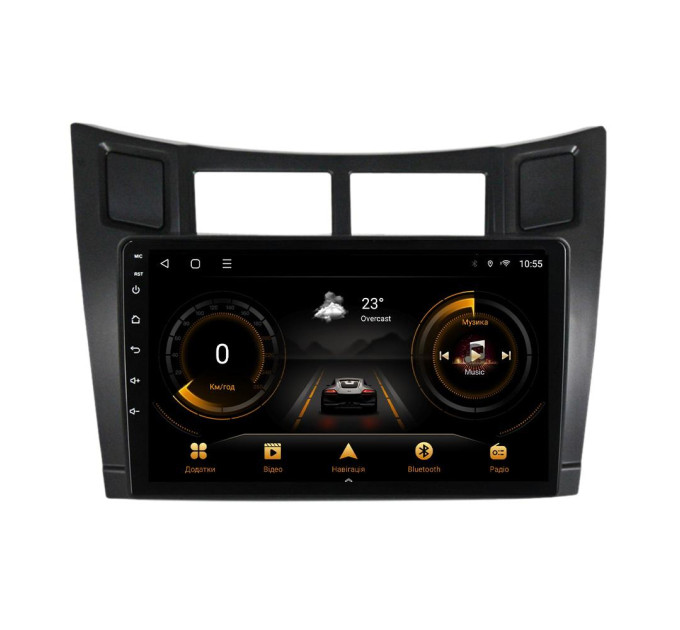 Штатна магнітола для Toyota Yaris 2005-2012 BACAR 2/32Gb Optimal