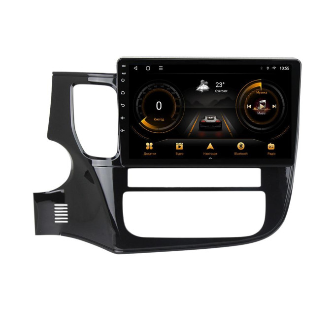 Штатна магнітола для Mitsubishi Outlander 3 2012-2018 BACAR 1/16Gb Optimal