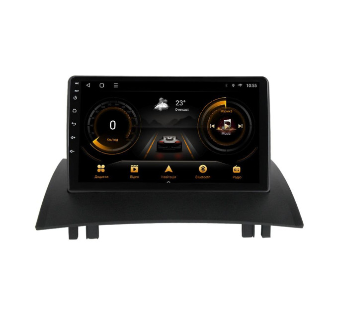 Штатна магнітола для Renault Megane 2 2002-2009 BACAR 2/32Gb Optimal