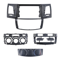 Перехідна рамка QBR 0468-18 під Toyota Fortuner 1 AN50 AN60 HILUX Revo Vigo 2008-2014 (F3) 9 дюймів