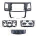 Перехідна рамка QBR 0468-18 під Toyota Fortuner 1 AN50 AN60 HILUX Revo Vigo 2008-2014 (F3) 9 дюймів