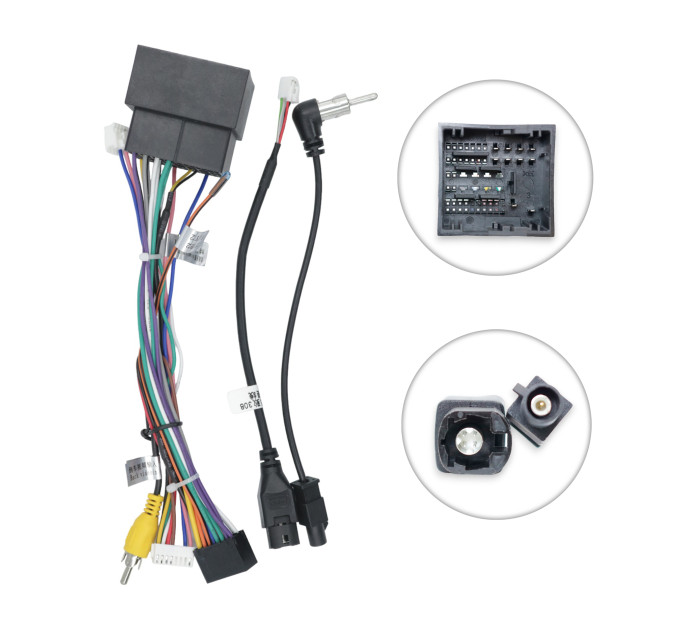 Комплект дротів під Android магнітолу для Citroen Peugeot Opel Toyota QBR PSA-0904