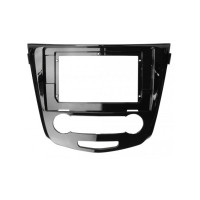 Перехідна рамка QBR 0504-02 під Nissan X-Trail, Qashqai, Rogue 2013-2017 Manual air conditioning (F2) 10 дюймів