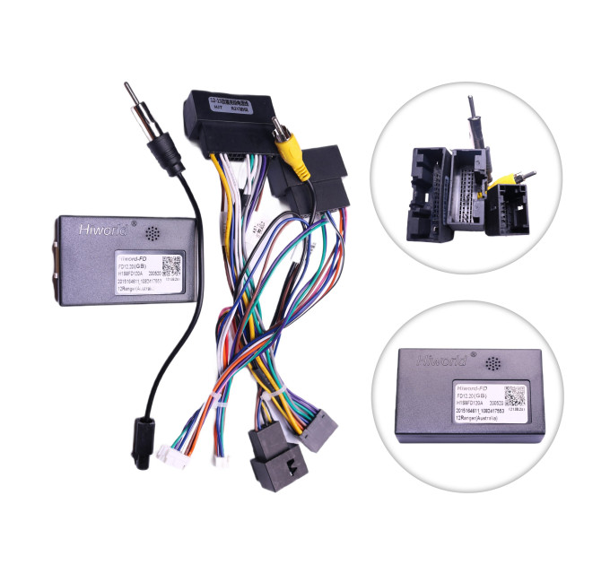 Комплект дротів під Android магнітолу для Ford Land Rover QBR QFD-13