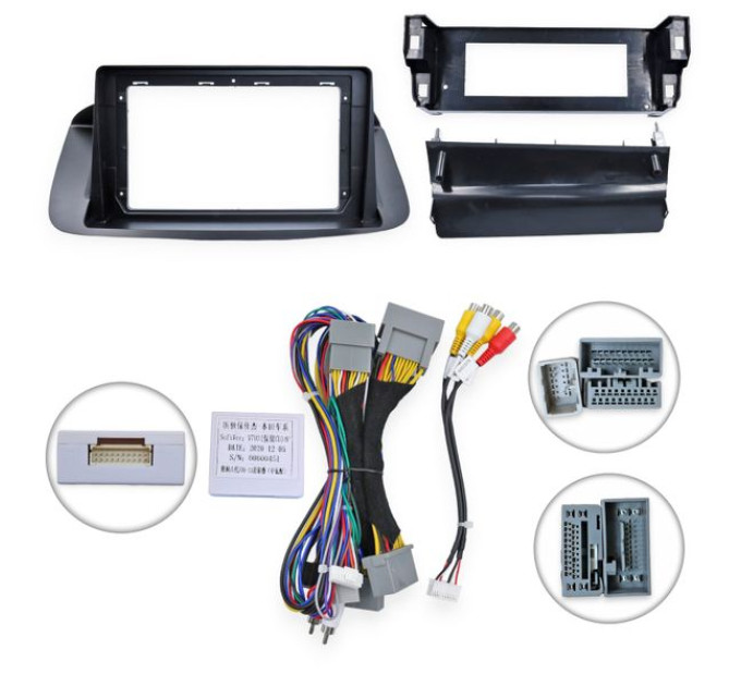Перехідна рамка QBR 0355-65 для Acura TSX 2008-2012 Honda Accord 2007-2012; Spirior 2009-2012