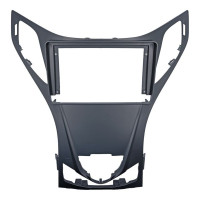 Перехідна рамка QBR 0778-39A під Hyundai Azera 2 II 2011-2014 черный (F2) 9 дюймів