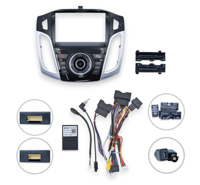 Перехідна рамка QBR 1104-18 під Ford Focus 3 Mk 3 2011-2019