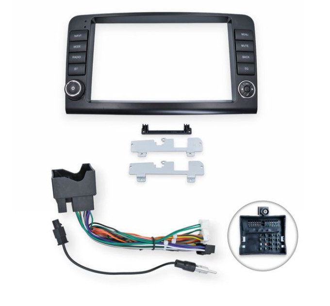 Перехідна рамка QBR 3914-56 під Mercedes Benz ML GL ML350 GL320 X164 2005-2009