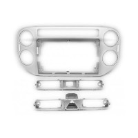 Перехідна рамка QBR Q0083 Volkswagen Tiguan 2011-2016 (silver)