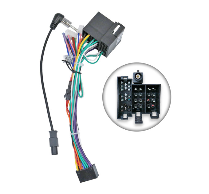 Комплект дротів під Android магнітолу для Volkswagen Mercedes Benz Skoda Volvo QBR VW-0113A