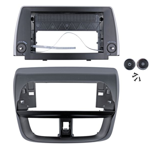 Перехідна рамка QBR 0494-04 під Toyota Yaris Vios 2017-2020 (F4) 9 дюймів