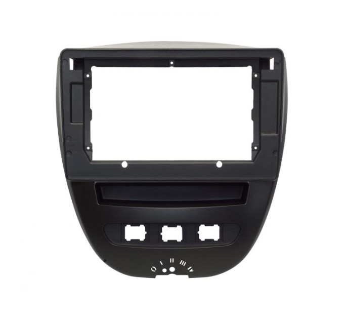 Перехідна рамка QBR 0498-18 під Citroen C1 2005-2014, Peugeot 107 2005-2014, Toyota Aygo 2005-2014 10 дюймів