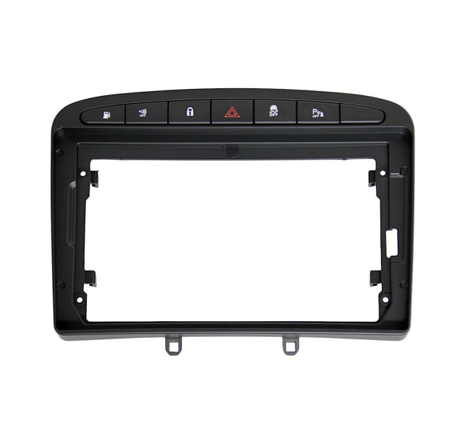 Перехідна рамка QBR 0908-47 під Peugeot 408 1 T7 2012-2020 For Peugeot 308 2007-2015 (F2) 9 дюймів