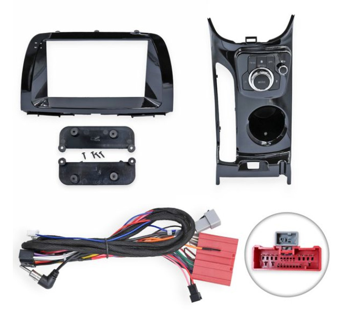 Перехідна рамка QBR 2628-42 під Mazda CX5 CX-5 CX 5 1 KE 2012-2015