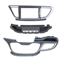 Перехідна рамка QBR Q0063-F1 (gray) Buick Excelle GT 2015-2018