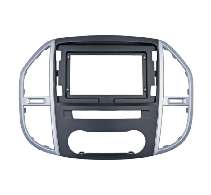 Перехідна рамка QBR 3939-30 під Mercedes Benz Vito 3 W447 2014-2020 10 дюймів