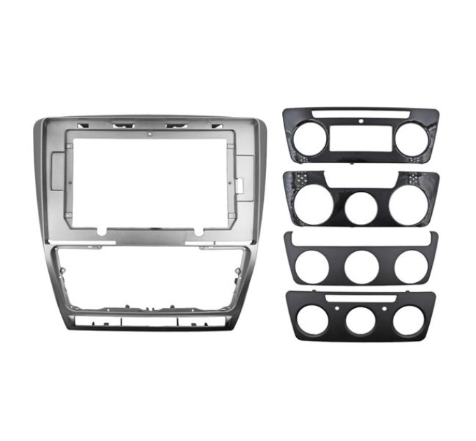 Перехідна рамка QBR 0209-09 під Skoda Octavia 2 A5 2008-2013 10 дюймів