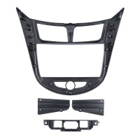Перехідна рамка QBR 0715-26 під Hyundai Solaris 1 Verna, i-25, Accent 2010-2016 (Dodge Attitude 2011-2014) (F3) 9 дюймів
