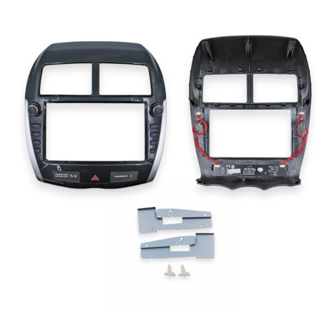 Перехідна рамка QBR 3328-36 під Mitsubishi ASX 1 RVR, Outlander Sport 2010-2016 (Peugeot (4008) 2012-2017 Citroen C4 Aircross 2012-2017) 2010-2016