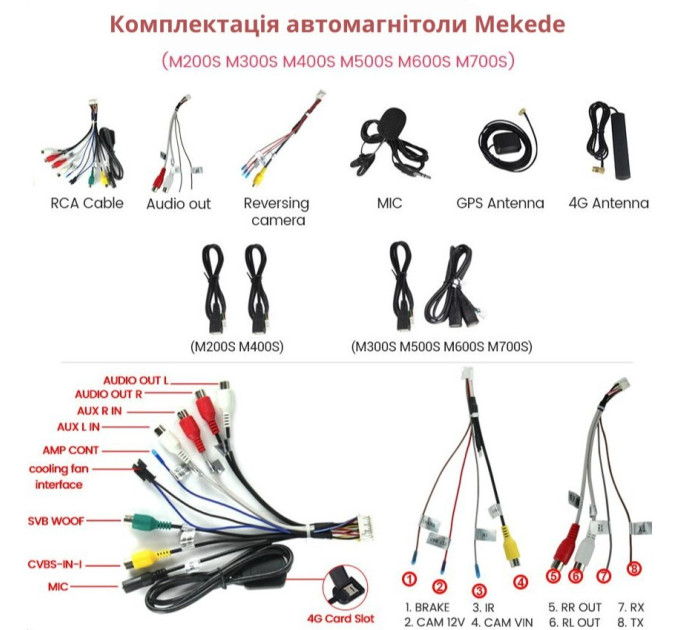 Автомагнітола Mekede M400S 9M400S